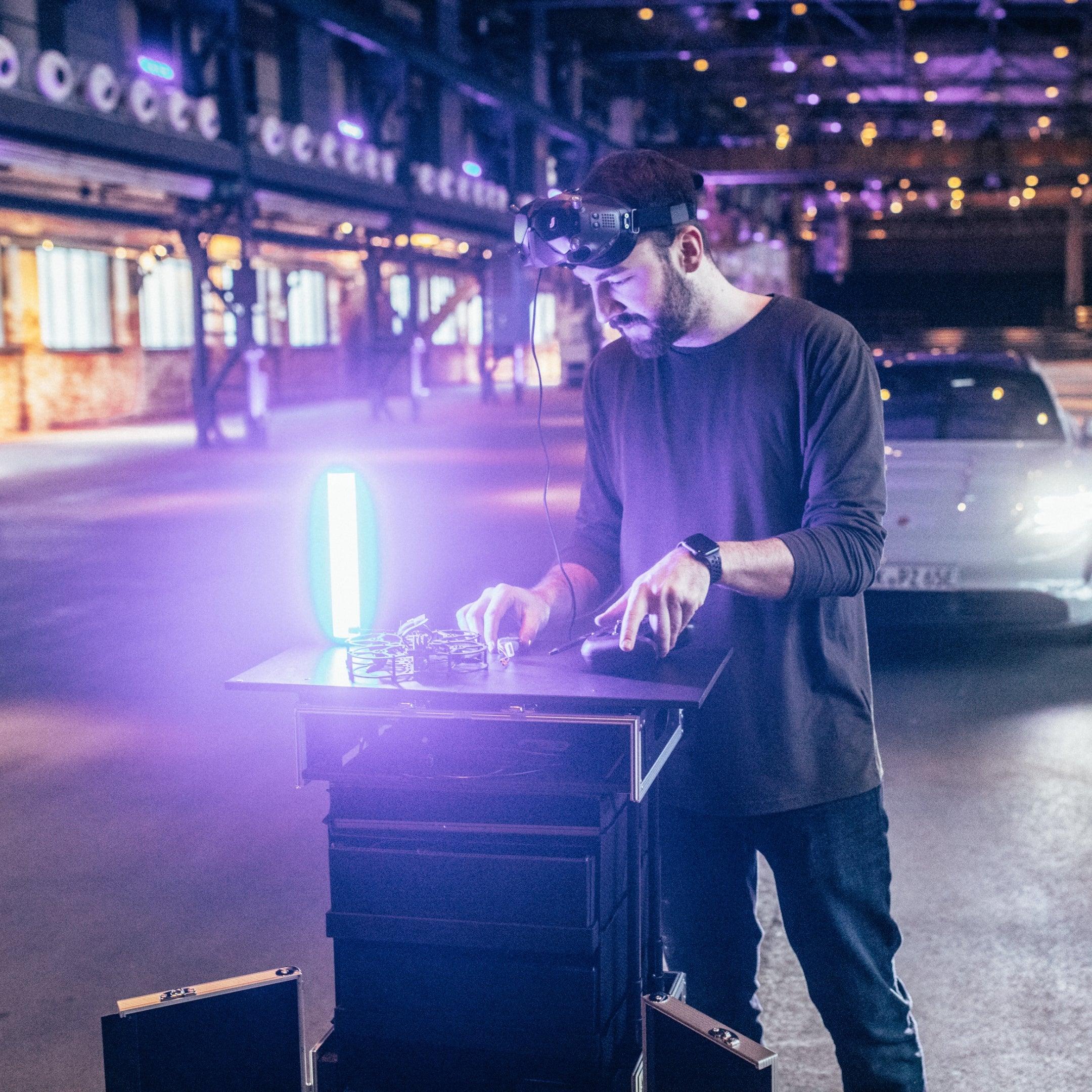 Kamera Koffer in Aktion im Einsatz